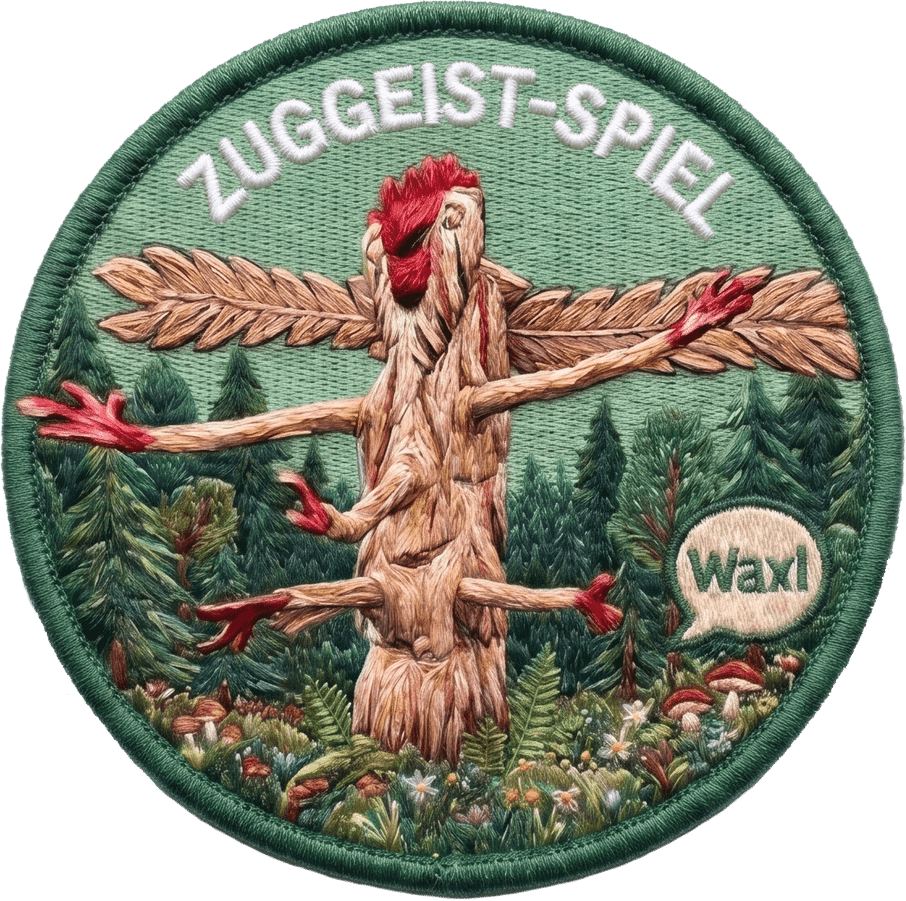Zuggeist Rufer Abzeichen